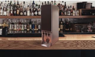 Service du vin au cubitainer