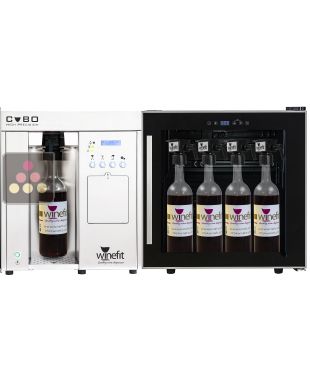 Distributeur de vin au verre pour bouteilles de 75cl et Magnums avec système réfrigérant 1 température WINEFIT