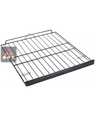 Clayette de stockage en fil d'acier avec fronton bois  CLIMADIFF