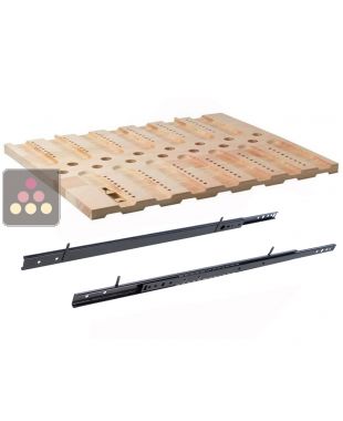 Clayette Coulissante Collector Réversible Bordeaux / Bourgogne AVINTAGE