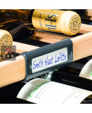 Lot de 5 clips étiquettes pour clayette en bois LIEBHERR