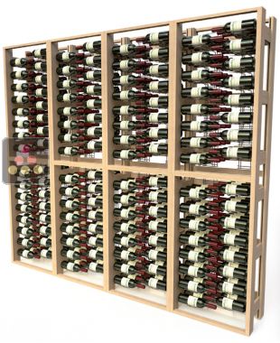 Meubles de rangement en bois pour 384 bouteilles VISIORACK