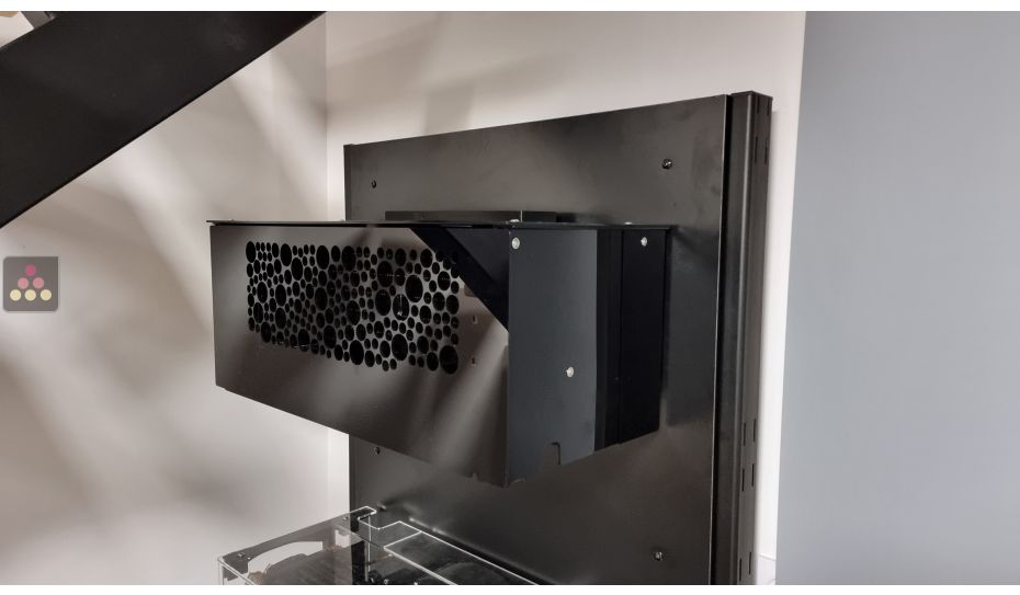 Climatiseur pour armoire à vin - 1050 watts - Technologie boucle à eau glacée - Liaison 4m - Froid et Humidification