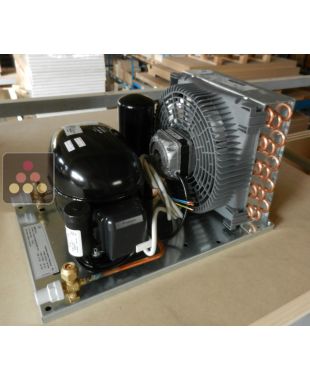 Compresseur déporté pour 1 vitrine encastrable Calice Design vin, charcuteries ou fromages - Installation intérieure CALICE DESIGN