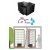 Climatiseur monobloc 1 température pour armoire à vin de 680W - Evacuation Up - Froid et humidification