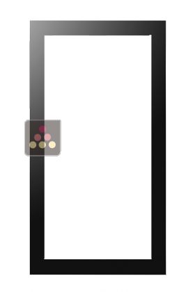 Porte en verre pour cave à vin MILLESIME 140D