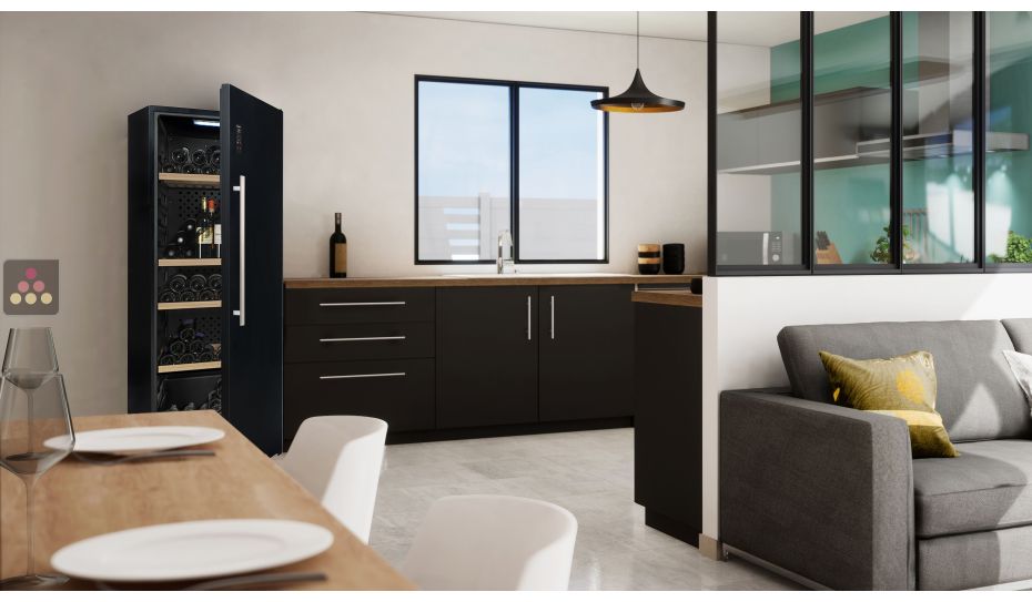 Cave à vin mono-température de conservation ou Multi températures de service