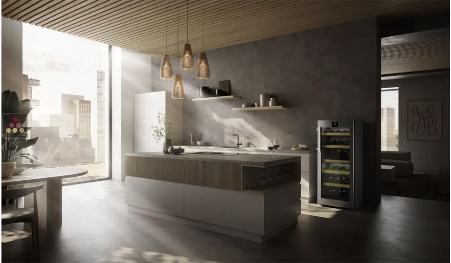 Cave à vin 2 températures de conservation ou de service