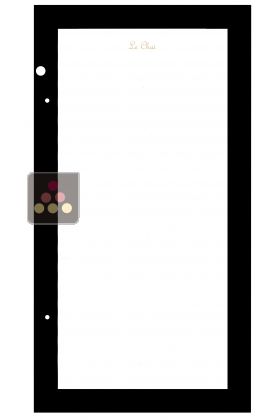 Porte vitrée pour cave à vin Le Chai 