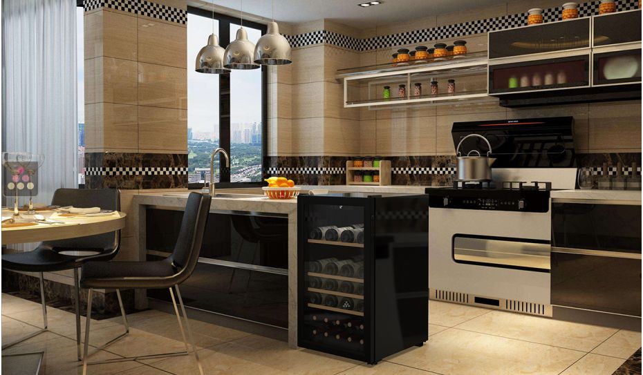 Cave à vin mono-température de service ou de conservation