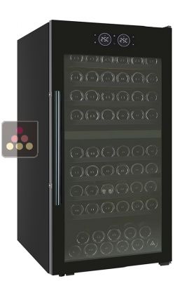 Cave à vin de service et/ou de conservation 2 températures - Modèle Exposition