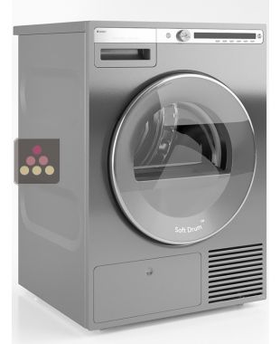 Sèche-linge à pompe à chaleur Logic - 8 Kg - Titanium - Pose libre ASKO