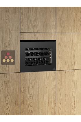 Cave à vin mono-température de service encastrable en colonne auto-ventilée - Ouverture Push-Open