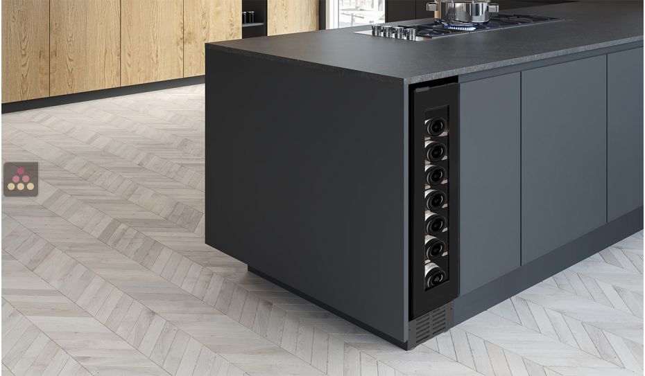 Cave à vin mono-température de service encastrable sous-plan - Porte de 72cm