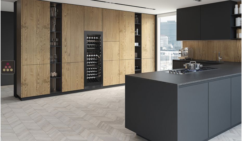 Cave à vin 3 températures de service enchassable