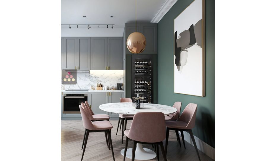 Cave à vin 3 températures de service enchassable