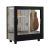 Vitrine réfrigérée de présentation pour charcuteries et fromages - 3 côtés vitrés - Habillage bois