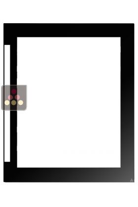 Porte vitrée pour cave à vin LE CHAI LBN468