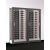 Combiné de 2 vitrines à vin - Home - 3 côtés vitrés - Habillage interchangeable - P38