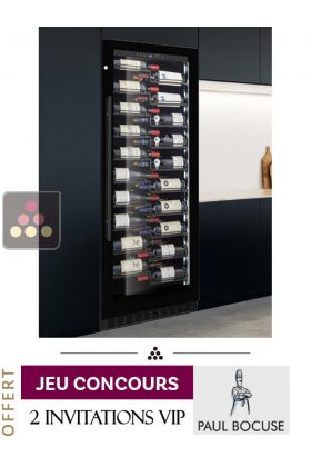 Cave à vin mono-température de service ou de conservation enchassable