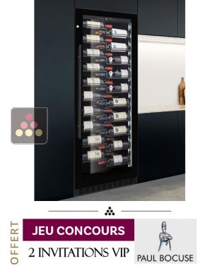 Cave à vin mono-température de service ou de conservation enchassable LE CHAI