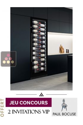 Cave à vin enchassable mono-température de service ou de conservation