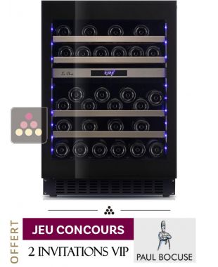 Cave à vin 2 températures de conservation et/ou de service - Ouverture Push-Open LE CHAI