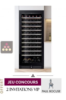 Cave à vin enchassable mono-température de service ou de conservation