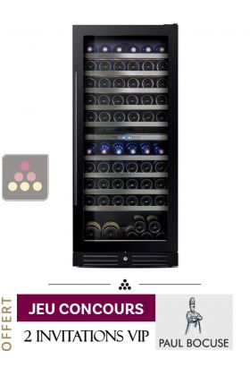 Cave à Vin enchassable 2 températures de service et/ou de conservation