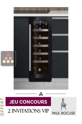 Cave à vin mono-température de service encastrable sous plan