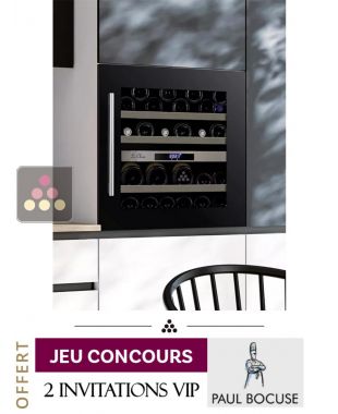 Cave à vin 2 températures de service encastrable LE CHAI