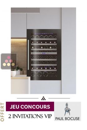 Cave à vin 2 températures de conservation et/ou de service encastrable
