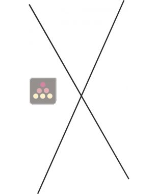 Croisillons pour rangement modulaire Architecture Intérieure du Vin - H170cm (M) ARCHITECTURE INTERIEURE DU VIN