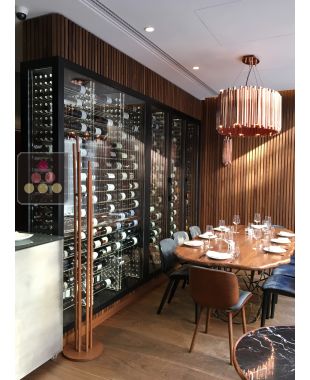 Cave à vin sur mesure 2 températures avec groupe froid déporté Ma Cave à Vin