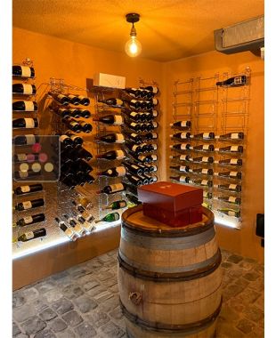 Fourniture, livraison ,installation pour aménagement cave climatisée suivant offre N° 2019/0701 Ma Cave à Vin