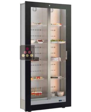 Vitrine réfrigérée encastrable de présentation pour snacks et desserts - Usage pro - P36cm CALICE DESIGN