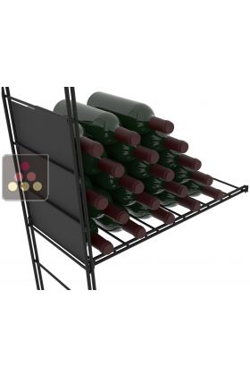 Flanc metal intérieur pour rangement modulaire Architecture Intérieure du Vin