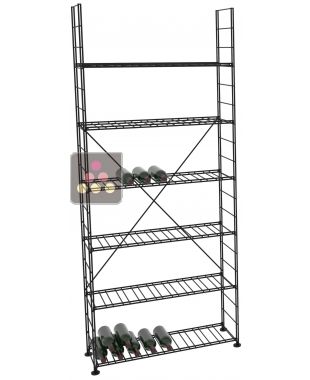 Rangement modulaire métallique pour 306 bouteilles - H220cm ARCHITECTURE INTERIEURE DU VIN