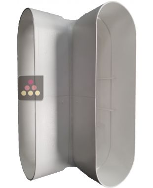 Minigaine ABS Coude 90° vertical (60*200)  FRIAX