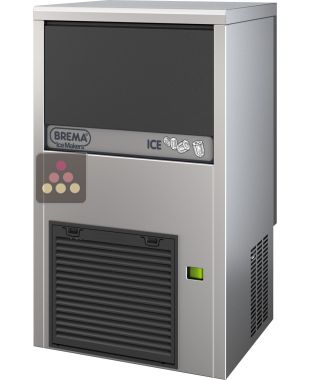 Machine à glaçons creux 22kg/24h avec réserve intégrée de 8kg - Pose libre - Condenseur à air BREMA