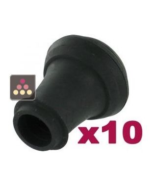 Lot de 10 bouchons pour vins tranquilles DURAVIN