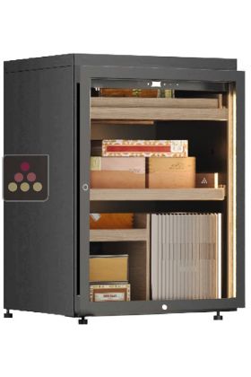 Cave à cigares avec régulation électronique de température et hygrométrie - Pose libre
