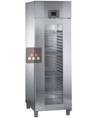 Armoire positive ventilée Gastronorme GN 2/1 porte vitrée  - Cuve Inox - 465L LIEBHERR PRO