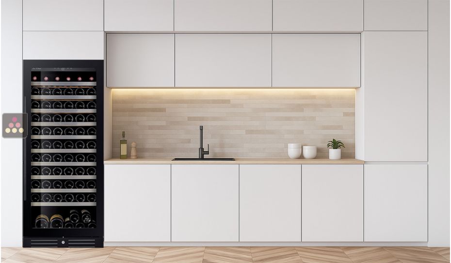 Cave à vin enchassable mono-température de service ou de conservation