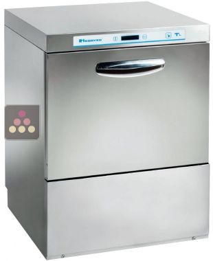 Lave-verres et lave-vaisselle double-paroi avec système Break Tank - Panier de 400x400mm HOONVED