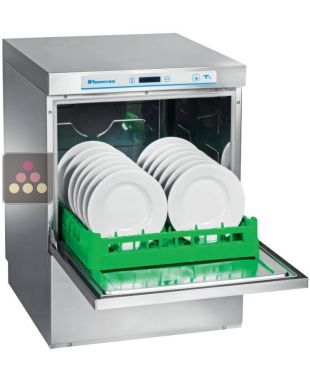 Lave-verres et lave-vaisselle double-paroi avec système Break Tank - Panier de 500x500mm HOONVED