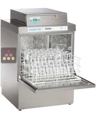 Lave-verres et lave-vaisselle double-paroi avec système Break Tank et osmoseur - Panier de 500x500mm HOONVED