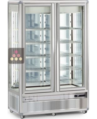 Vitrine verticale positive statique - Stockage grilles - 760L TECFRIGO