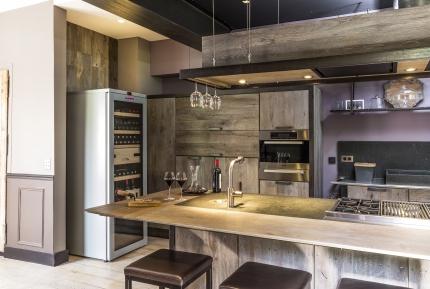 Cave multi-temperature avec compartiments 