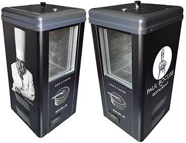 Forfait création des 3 faces, fourniture et pose des stickers